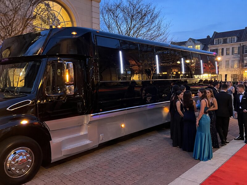 long-beach prom bus rental